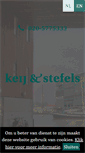 Mobile Screenshot of keij-stefels.nl