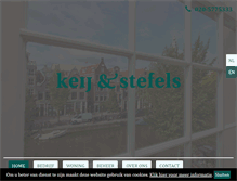 Tablet Screenshot of keij-stefels.nl